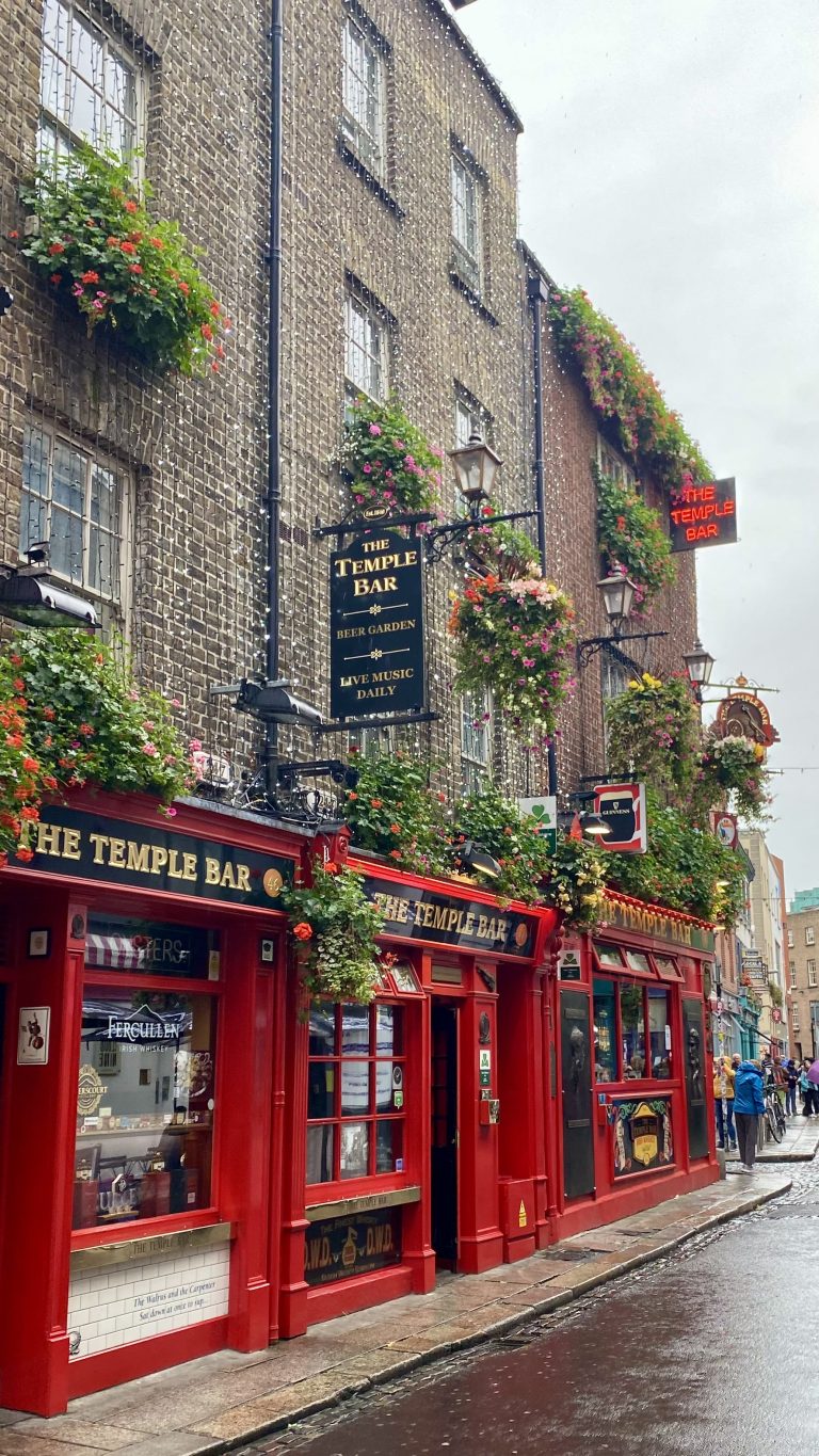Temple bar in Dublin Ierland