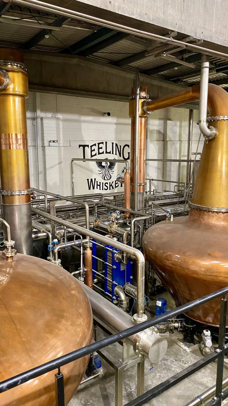 Teeling Whiskey distillery in Dublin Ierland