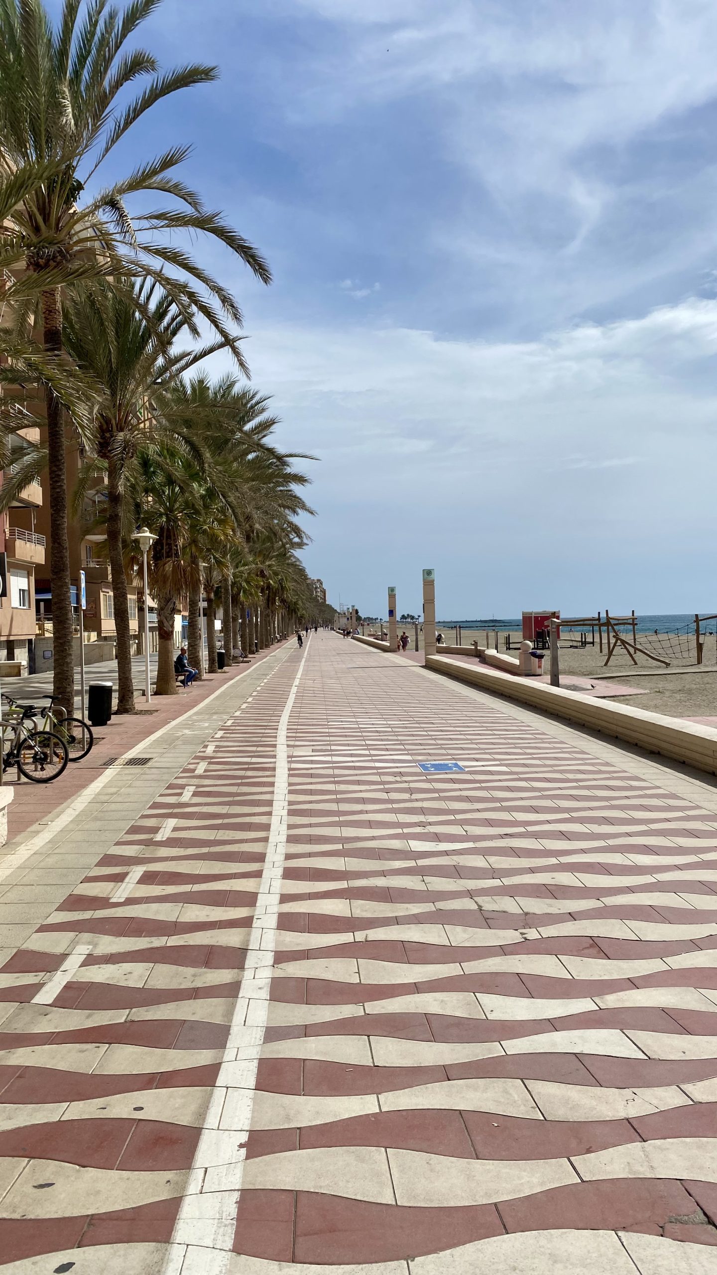 Strand van Almeria in Spanje