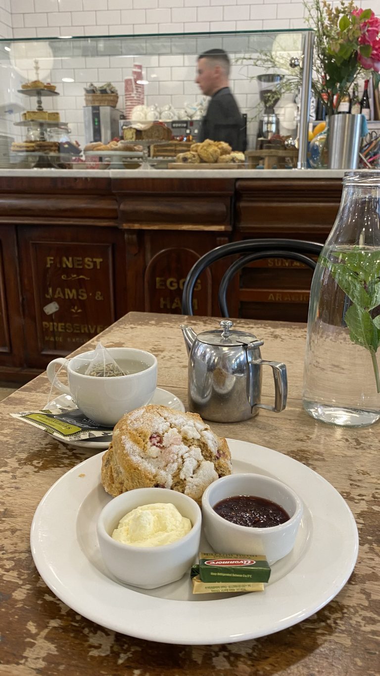Scone eten in Dublin