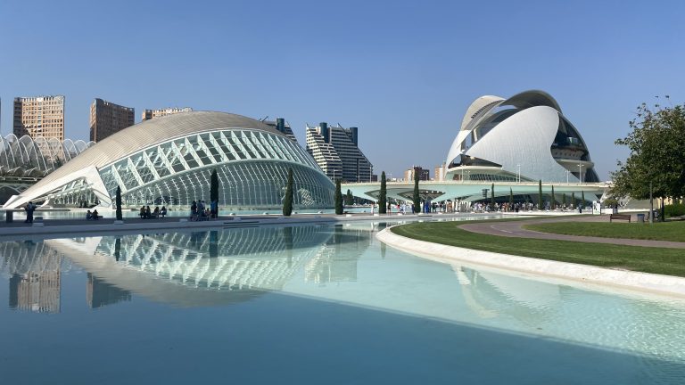Ciudad de las Artes y las Ciencias in Valencia Spanje