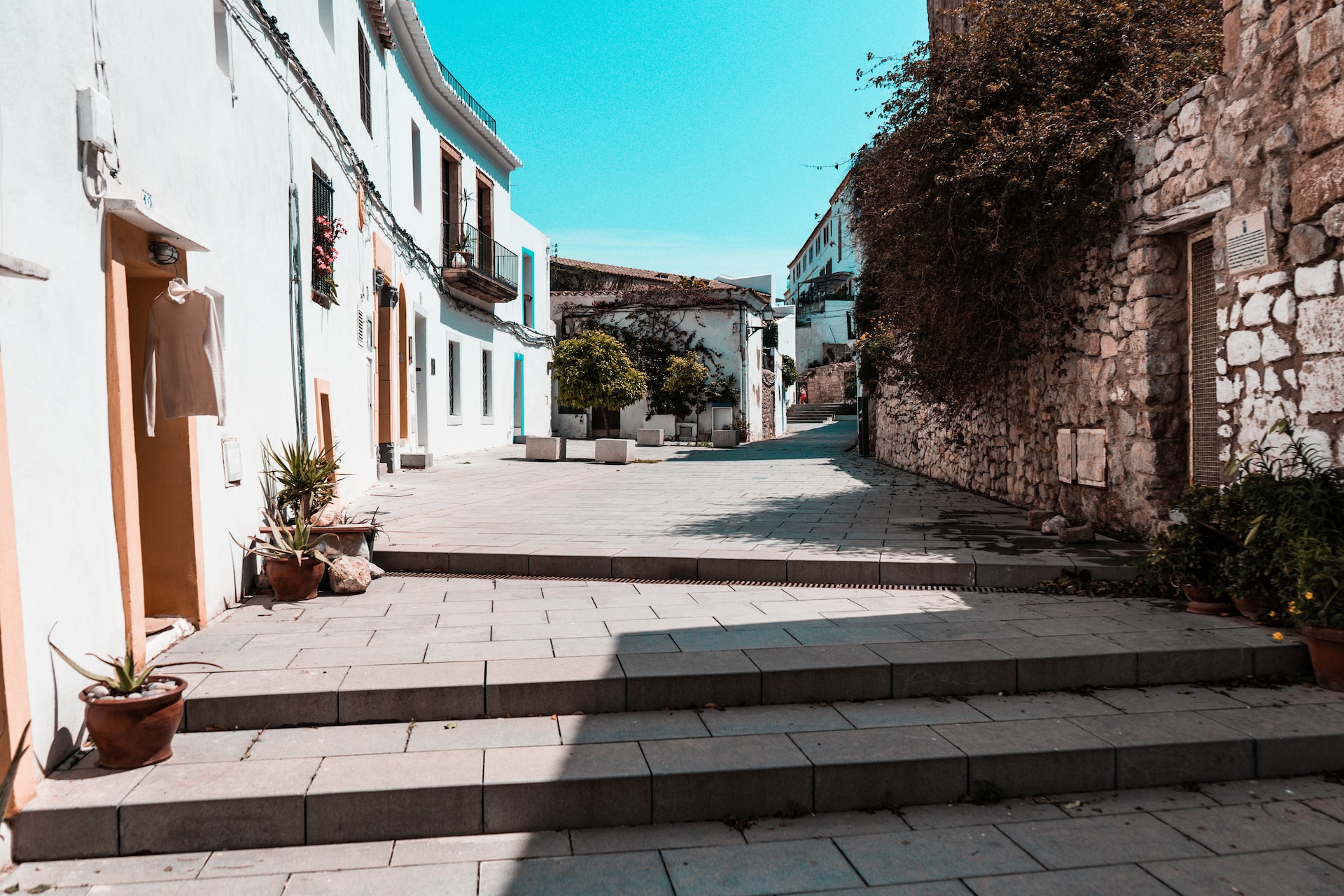 straat Dalt Vila Ibiza