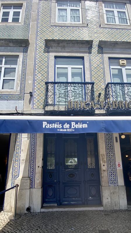Pasteis de Belem, pastel de nata in lissabon portugal