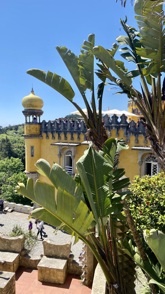 Sintra kasteel in de buurt van Lissabon Portugal