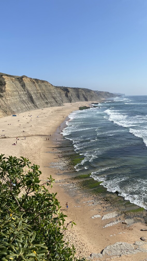Sao Joao das Lampas strand in portugal