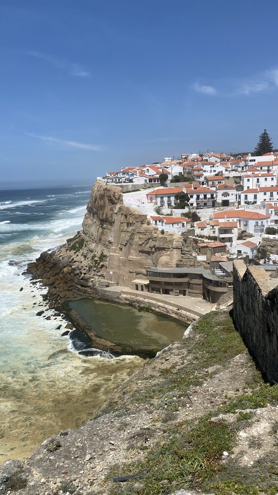Azenhas do mar, kustplaatsje in de buurt van Lissabon Portugal