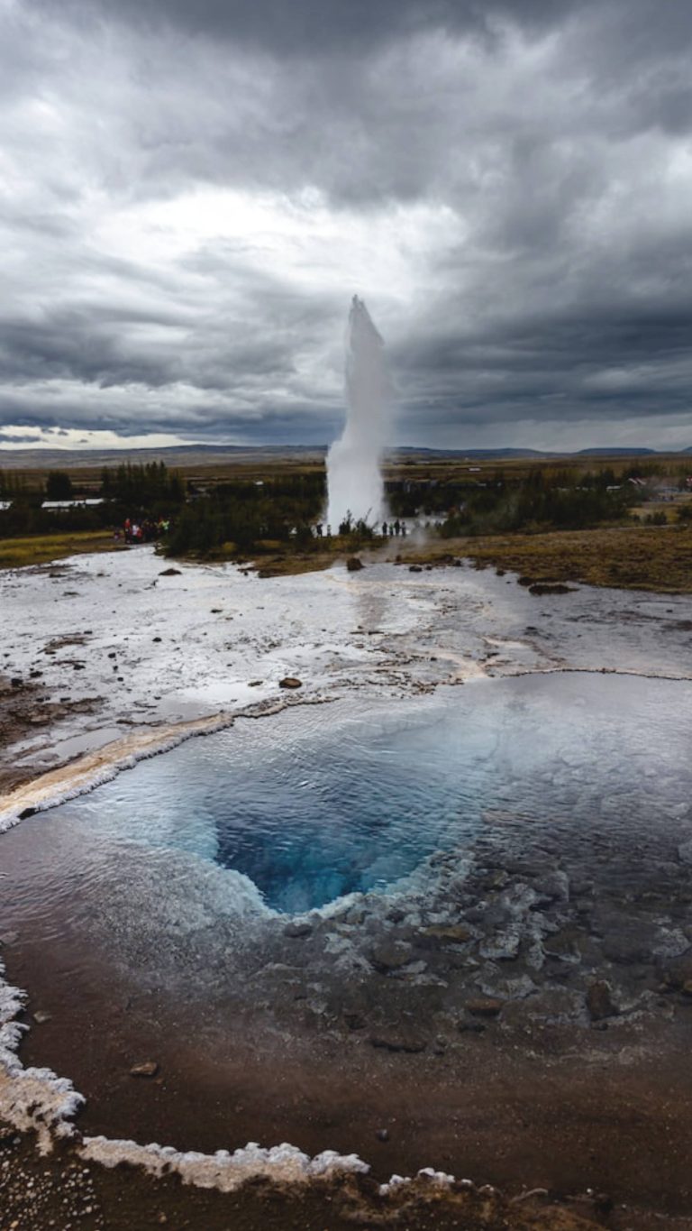 Geysir en stokkur in Ijsland