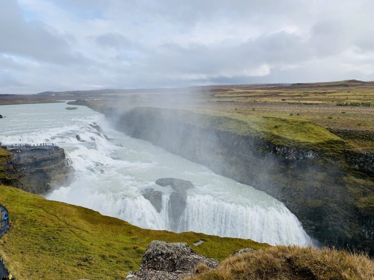 Golden falls waterval Ijsland