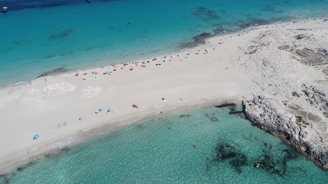 Formentera eiland in Spanje