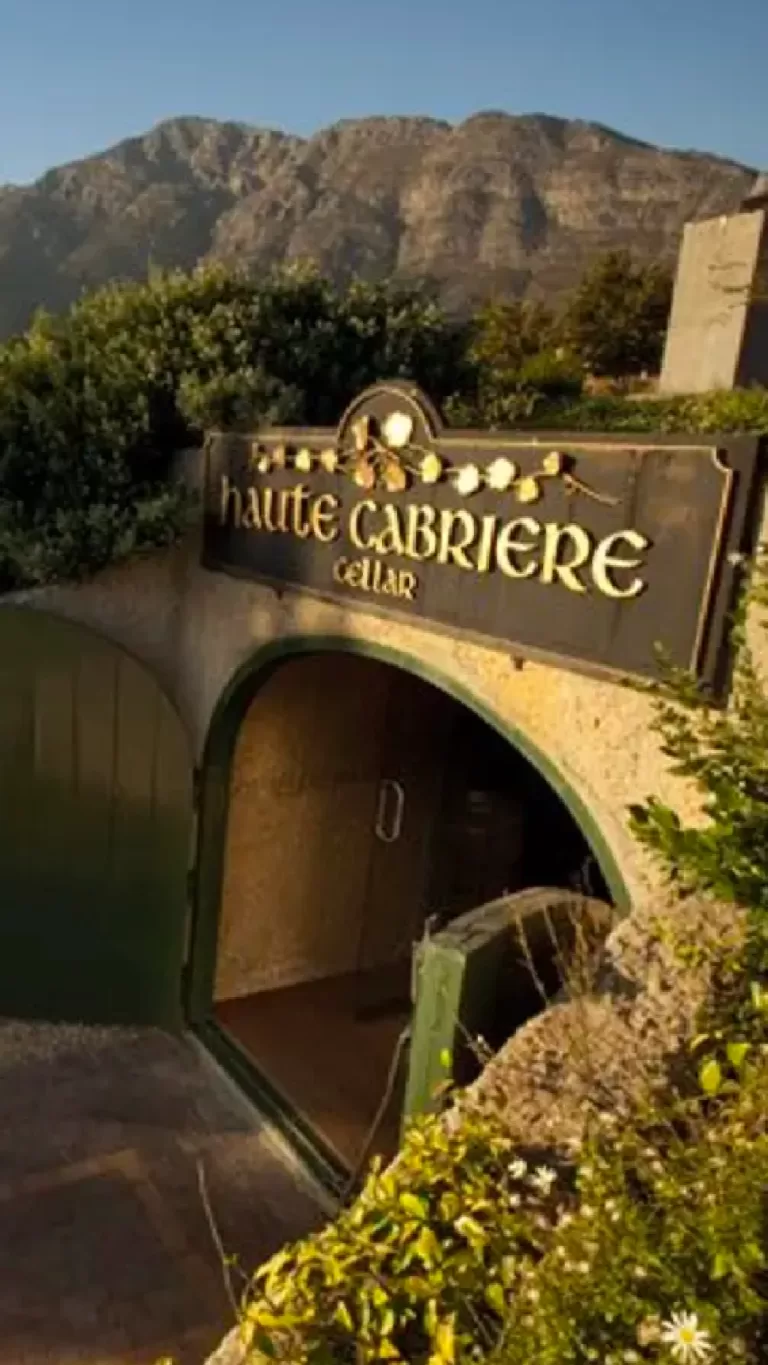 Haute Cabriere Cellar Franschhoek Kaapstad