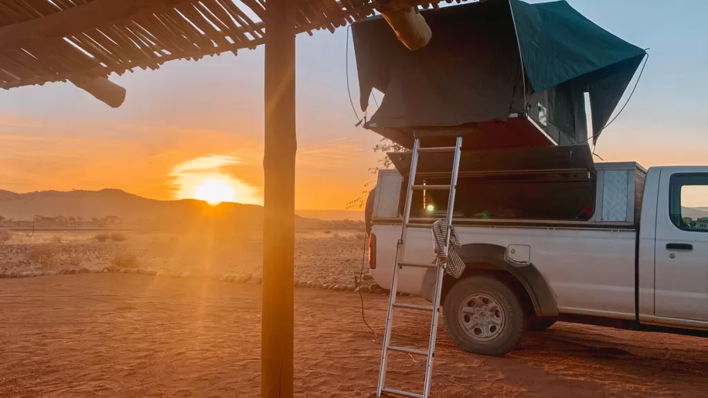 Reizen met de camper door Namibie