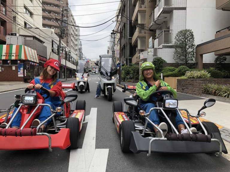 Tokyo Mario Kart Go Kart
