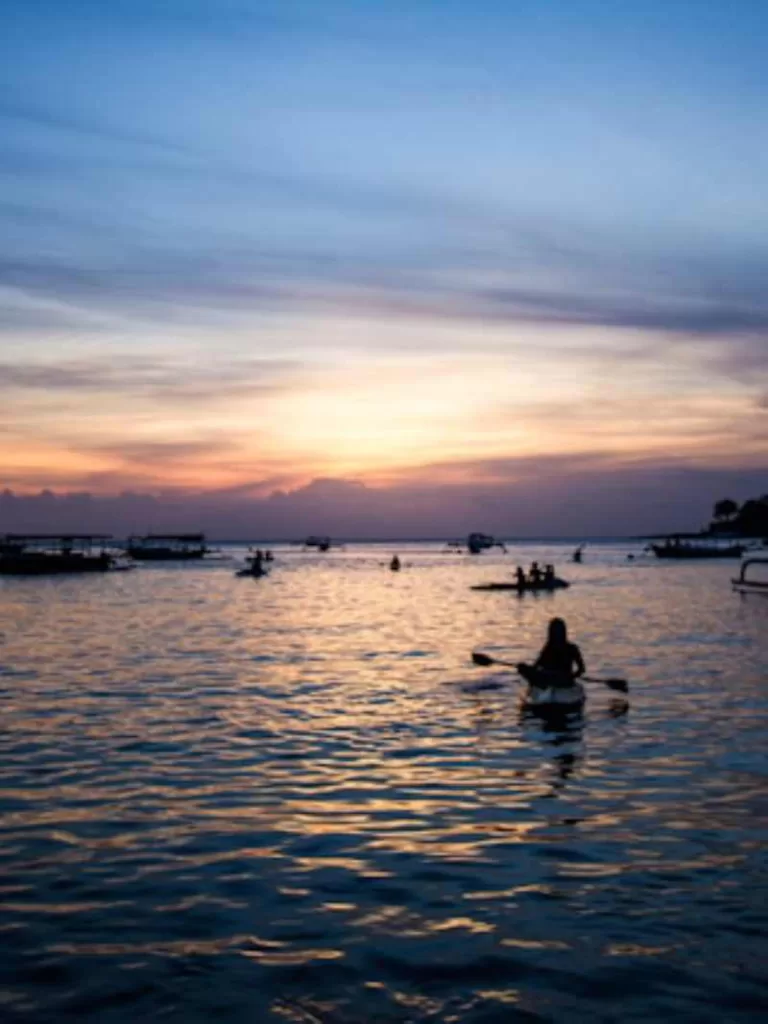 Senggigi zonsondergang