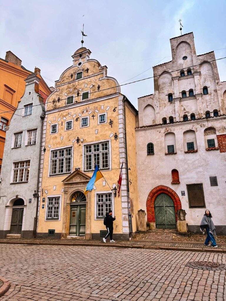 The three brothers bezienswaardigheid Riga