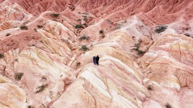Kirgizië fairy tale canyon