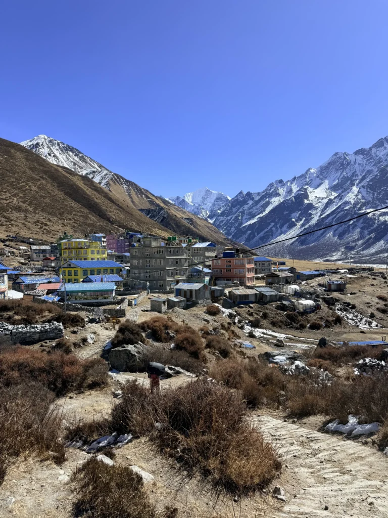 Kanjin Gompa village
