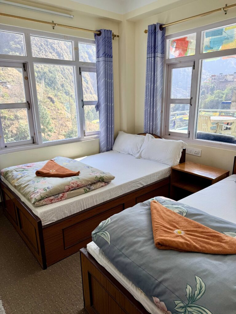 Syabresi overnachting nepal