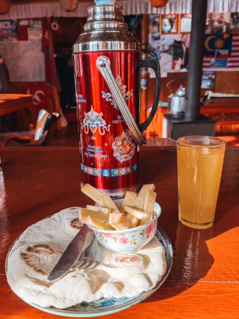 Seabucktorn en yak kaas